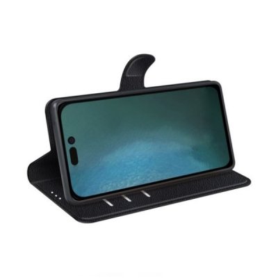 iPhone 14 Pro Max Plånboksfodral med Flip Stand - Svart, bild 3