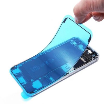 iPhone 14 Pro Självhäftande tejp för Skärm/Display - Svart