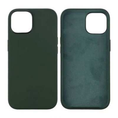 iPhone 15 Silikonskal Premium RV - Grön