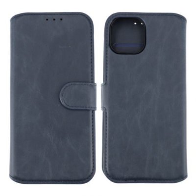 iPhone 15 Plånboksfodral med Magnet - Blå
