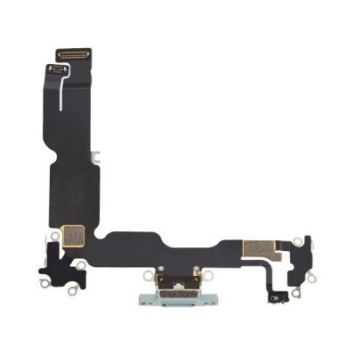iPhone 15 Plus Laddkontakt med Flexkabel - Grön