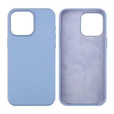 iPhone 15 Pro Max Silikonskal - Blå