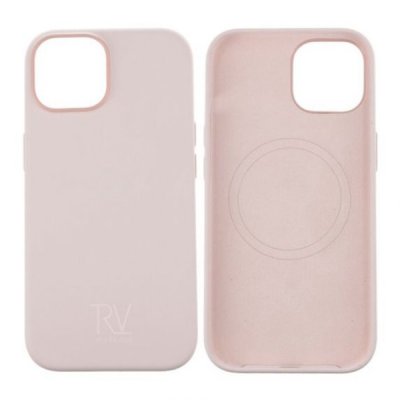 iPhone 15 Silikonskal med MagSafe - Rosa
