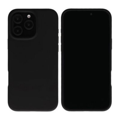 iPhone 16 Pro Max Silikonskal - Svart