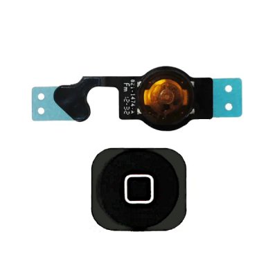 iPhone 4S Hemknapp med Flex - Svart