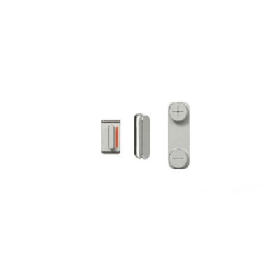 iPhone 5 Original Knappsats - Silver
