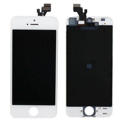 iPhone 5 Original Skärm LCD Display med Glas - Vit