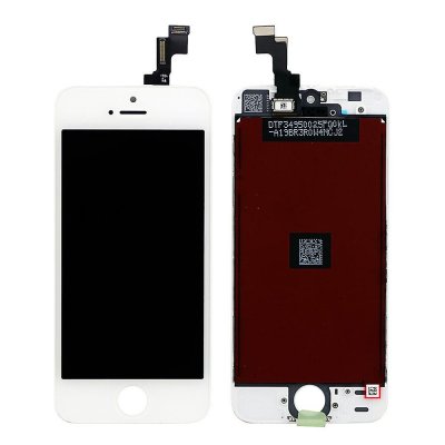 iPhone 5S / SE Original Skärm LCD Display Glas - Vit