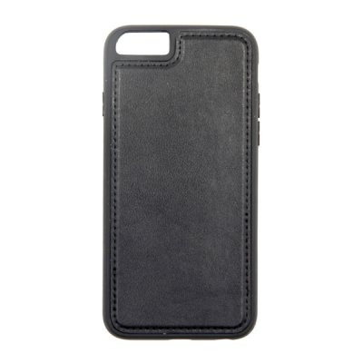iPhone 6/6S Plånboksfodral i Äkta läder med Magnet och Stativ - Svart, bild 4