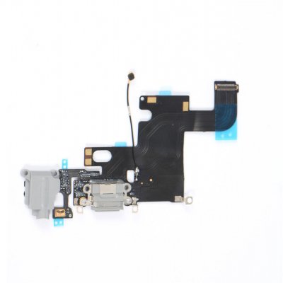 iPhone 6 Laddkontakt & Hörlursuttag - Ljusgrå