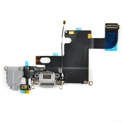 iPhone 6 Laddkontakt & Hörlursuttag - Mörkgrå