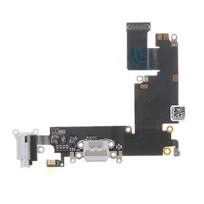 IPhone 6 Plus Laddkontakt & Hörlursuttag - Ljusgrå