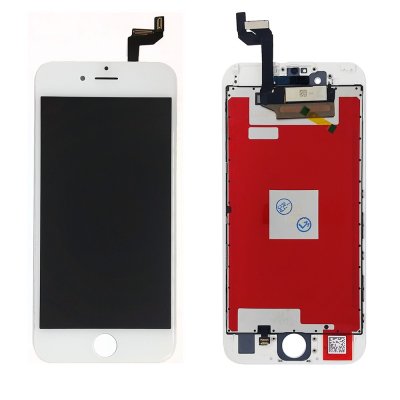 iPhone 6S Skärm med LCD Display Glas - Vit