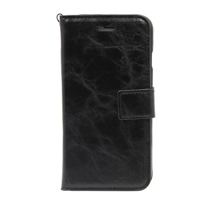 iPhone SE 2 / 8 / 7 Plånboksfodral med Löstagbart Skal - Svart