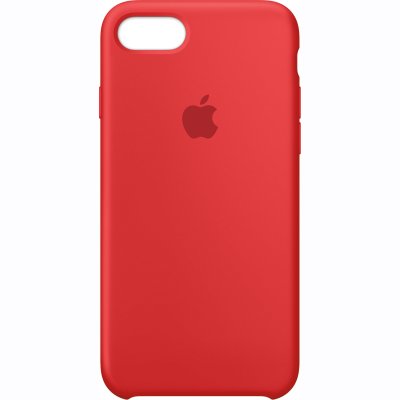 Apple iPhone 8 / 7 / SE 2 Silikonskal Original - Klarröd, bild 2