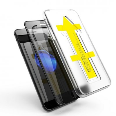 Easy App Skärmskydd iPhone 7 / 8 / SE 2020 2022 - Svart