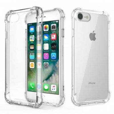 iPhone 7 / 8 / SE 2020 / SE 2022 Shockproof Skal TPU - Transparent