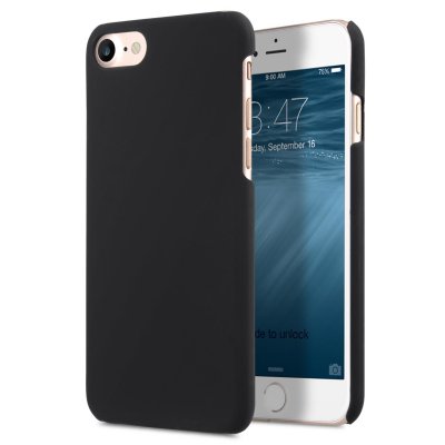 iPhone 7 / 8 / SE 2020/2022 Gummiskal - Ergonomiskt - Svart