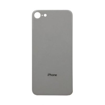 iPhone 8 Baksida Glas med Självhäftande tejp - Vit