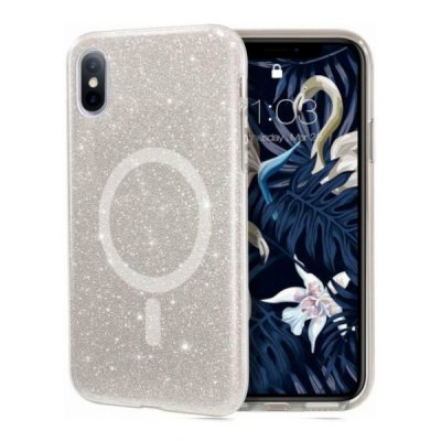 iPhone X/XS Skal Hybrid med Magsafe - Transparent