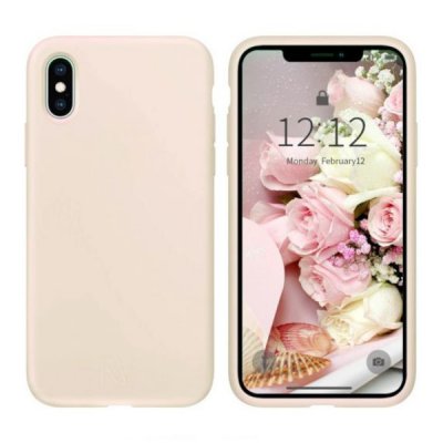 iPhone X/XS Silikonskal RV - Beige