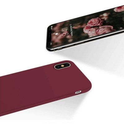 iPhone X/XS Silikonskal RV - Röd, bild 3