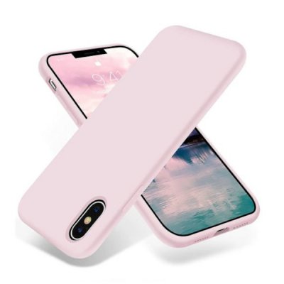 iPhone X/XS Silikonskal RV - Sandrosa