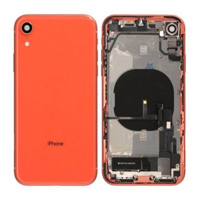 iPhone XR Baksida med Komplett Ram Original OEM - Orange