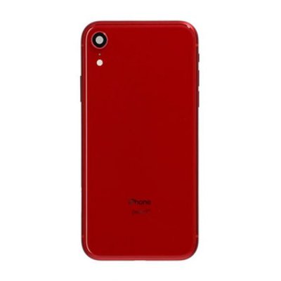 iPhone XR Baksida med Komplett Ram OEM - Röd