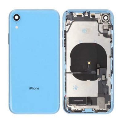 iPhone XR Baksida med Komplett Ram Original OEM - Blå