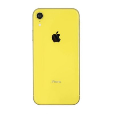iPhone XR Baksida med Komplett Ram Original OEM - Gul