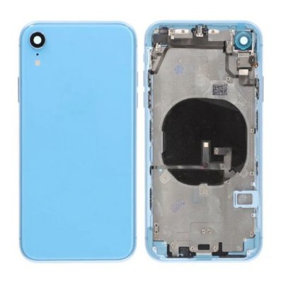 iPhone XR Baksida med Komplett Ram OEM - Blå
