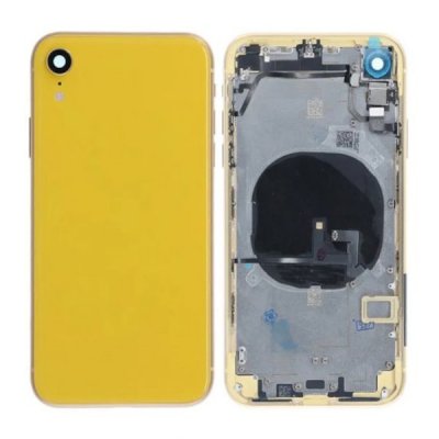 iPhone XR Baksida med Komplett Ram OEM - Gul