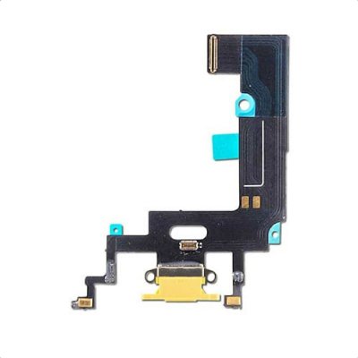 iPhone XR Laddkontakt med Flexkabel - Gul