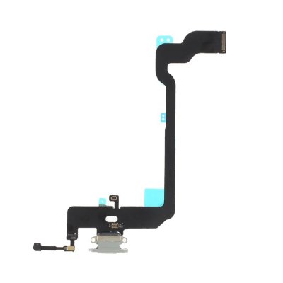 iPhone XS Laddkontakt med Flexkabel - Grå
