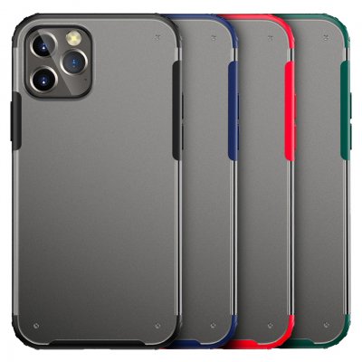 iPhone 12/12 Pro TPU PC Protective Hybridskal - Röd, bild 3