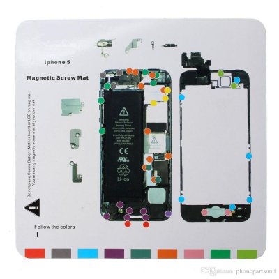 iPhone 5/5C - Magnetisk Skruvmatta