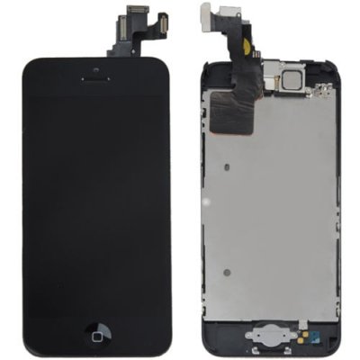 iPhone 5C LCD Skärm komplett med smådelar - Svart