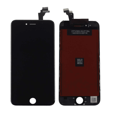 iPhone 6 Skärm med LCD Display Glas - Svart