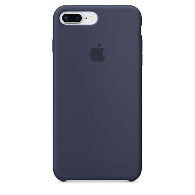 Apple iPhone 7 Plus / 8 Plus Silikonskal Original - Midnattsblå, bild 2