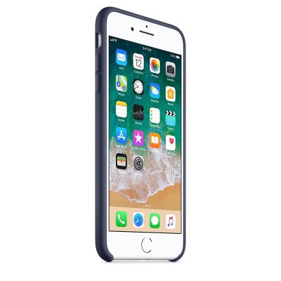 Apple iPhone 7 Plus / 8 Plus Silikonskal Original - Midnattsblå, bild 3