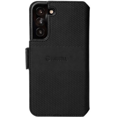 Krusell Samsung Galaxy S22 Plus Plånboksfodral i Läder - Svart