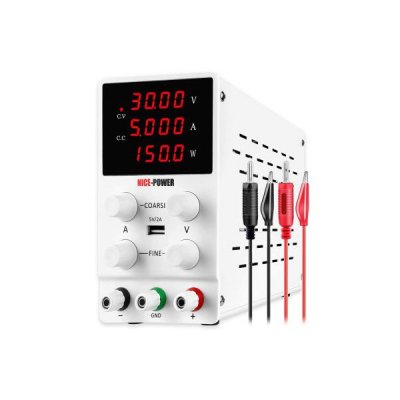 Laboratorienätagg. /Strömförsöjning Likström 30V/5A - Nice-Power, bild 3