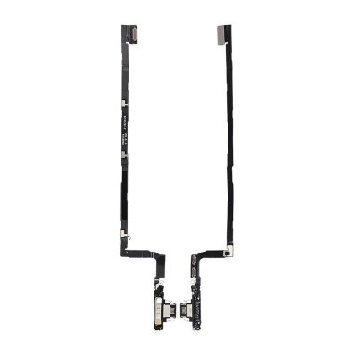 Laddkontakt med Flexkabel för iPhone Air - Svart