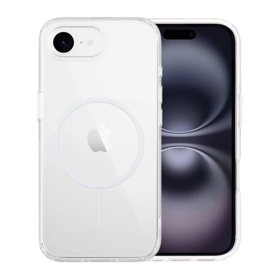 Magsafe Stöttåligt Skal för iPhone 16e - Transparent