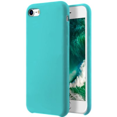 Melkco Silikonskal iPhone SE 2020/2022/7/8 Aqua - Grå Blå