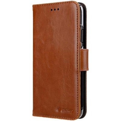 Melkco iPhone 12 Fodral & iPhone 12 Pro Plånboksfodral Läder - Brun