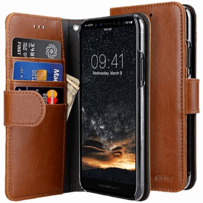 Melkco iPhone 11 Pro Plånboksfodral Wallet Case - Brun