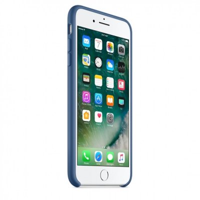 Apple Silikonskal till iPhone 7 Plus / 8 Plus - Havsblå, bild 3
