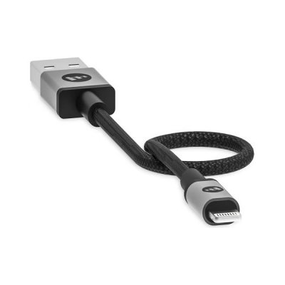 Mophie USB-A till Lightning Laddningskabel 9cm - Svart